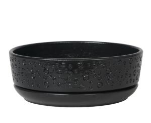 Дорс 4 горшок с поддоном 1л d18 h6,5см бонсай черный  Дорс 4 горшок с поддоном 1л d18 h6,5см бонсай черный