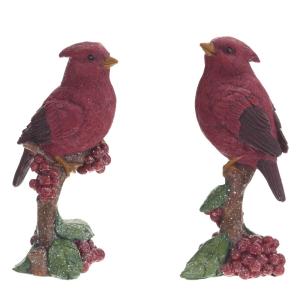 Фигурка декоративная Птичка,  L6 W7 H16 см, 2в.