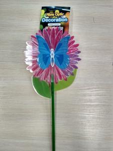 Штекер Бабочка на цветке светящийся ВК-860