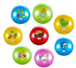 Мяч надувной диаметр 22см в ассорт