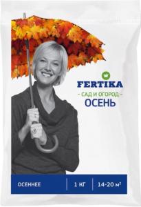 Осеннее 1кг (N-4.8%:P-20%:K-31%) 5-25 Фертика 