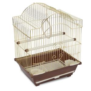 Клетка 2113G для птиц, золото, 300х230х390мм