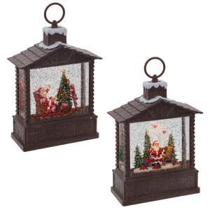 Фонарь с подсветкой (3хАА, не вход), L18 W8 H26 см, 2в