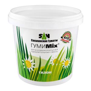 Для газона весна-лето 0,9кг ГумиМикс органоминеральное удобрение 6/12/432 СХГ