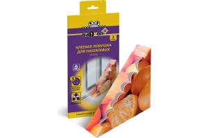 Клеевая ловушка от летающих насекомых 2шт Уголок Надзор оконная 2-48 АДМ