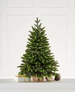 Ель настольная Изумрудная 90 см литые веточки + пленка ПВХ Ель настольная Изумрудная 90 см литые веточки + пленка ПВХ