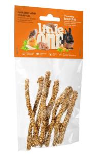 Лакомства д-грызунов Лакомые ветви c пастернаком и тыквой 35г Little One (Литтл Ван)-6