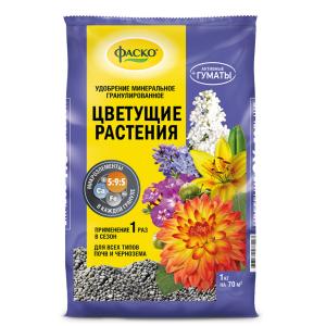 Для цветов 1кг 5М минеральное удобрение (NPK-5:9:5) 5/20/720 Фаско