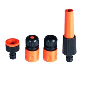 Комплект для полива (наконечник, штуцер, коннектор, коннектор с аквастопом) -2-20 Турция