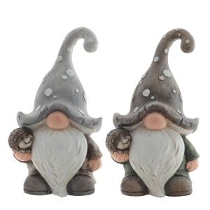 Фигурка декоративная Гном, L23 W20 H41 см, 2в. Фигурка декоративная Гном, L23 W20 H41 см, 2в.