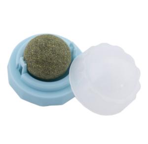 Игрушка WOGY д-кошек Шар из кошачьей мятты 4.5х3.5см d=2.5см 24гр, вращающийся, на липкой ленте, мик