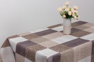 Клеенка ESTELLA тканевая 1,4мх20м.п. JY-E007 Пион 