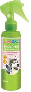 ДОКТОР ZOO БИОспрей антипаразитарный ОБРАБОТКА МЕСТ ОБИТАНИЯ 150мл 1-15