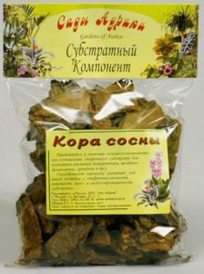 Кора сосновая 0,7л 1-25 Сады Аурики