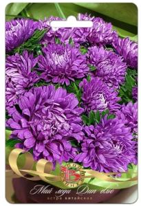 Астра Май Леди Дип Блю 30шт Одн 30см (Биотехника)