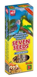 Лакомство д-попугаев SEVEN SEENDS (Семь семян) палочки с орехом 3шт(90г)-22 Лакомство д-попугаев SEVEN SEENDS (Семь семян) палочки с орехом 3шт(90г)-22
