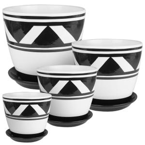 Геометрика Бутон дуэт ч-б комп. из 4-х-СА Геометрика Бутон дуэт ч-б комп. из 4-х-СА