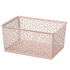 Корзина 3,2л прямоуг. бежевый /5/20