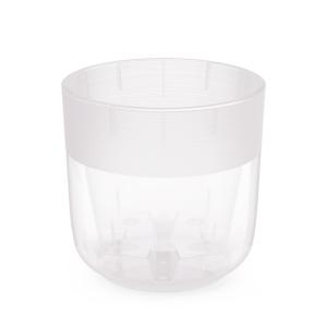 Линель горшок со вставкой 39,5х51,5см белый 4,5л-12