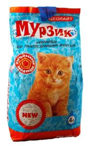 Наполнитель Снежок Цеолайт впитывающий,силикоцеолит 4л/4