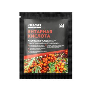 Янтарная кислота  5г (стимулятор роста) 10-300 Лама Торф