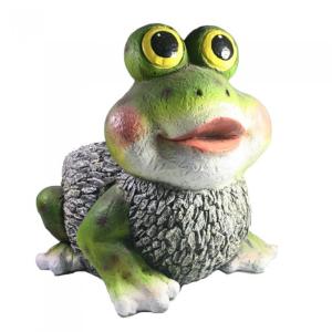 Кашпо Лягушка L W H  см (ПОЛИСТОУН)