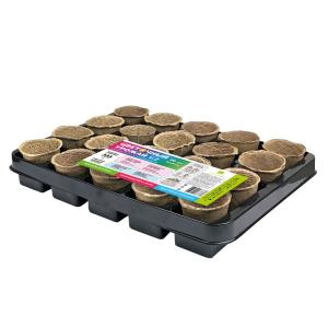 Набор для рассады 20ячеек с торф.горшочками 60*60 Цветочный урожай 1/80