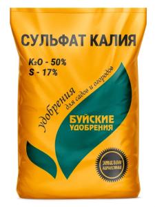 Сульфат калия 1кг Калий сернокислый (KS-50:17) 6/18/648 БХЗ