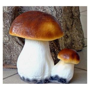 Гриб белый двойной большой L21 W17 H23 см