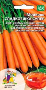 Морковь Сладкоежка Супер F1 2г (УД) Е-П 