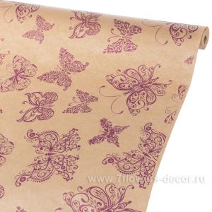 Бумага крафт бурый 