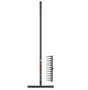 Грабли прямые, 14-зубые, с/ч деревянный, FINLAND