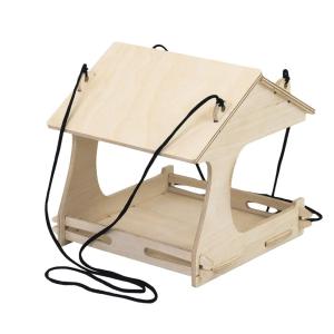 ECO Кормушка д-птиц ФАЗЕНДА уличная разборная, 22*23*h21см (фанера 6 мм)