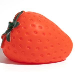 Игрушка-пищалка WOGY д-собак Клубника 7х5см арт.2024-1629 Код272628