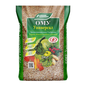 Универсальное удобрение 5кг ОМУ (NPK-7:7:8) 6/2/108 БХЗ