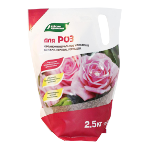 Для роз 2,5кг Элит ОМУ удобрение дой-пак 2/5/360 БХЗ