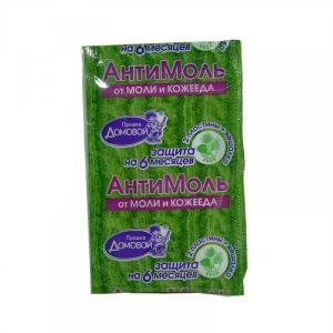 Пластина от моли Антимоль Домовой Прошка Хвоя(крючок)-150 ДК