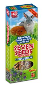 Лакомство д-грызунов SEVEN SEENDS (Семь семян) палочки с люцерной 3шт(90г)-22