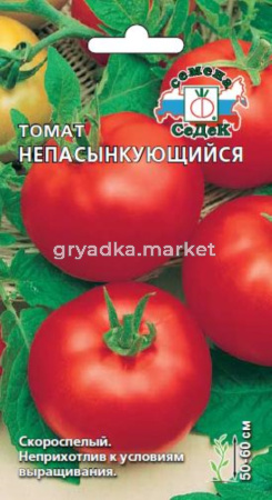 Томат Непасынкующийся,скор.60см.до 80г. (Седек)