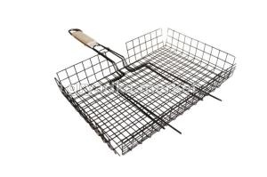 Решетка д-барбекю 410х335мм-60см.глуб.большая-12-А-И