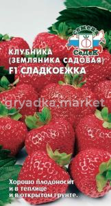 Земляника (клубника) Сладкоежка F1 0,04г. (Седек)