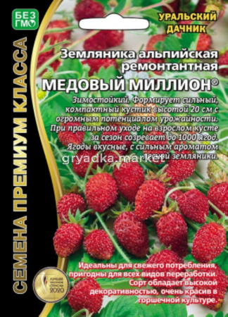 Земляника Медовый миллион альпийская (УД) Б-Ф