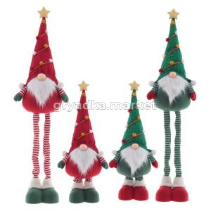 Игрушка набивная Гном, L31 W15 H123-80 см, 2в.