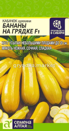 Кабачок Бананы на Грядке F1 1г Ранн (Сем Алт)