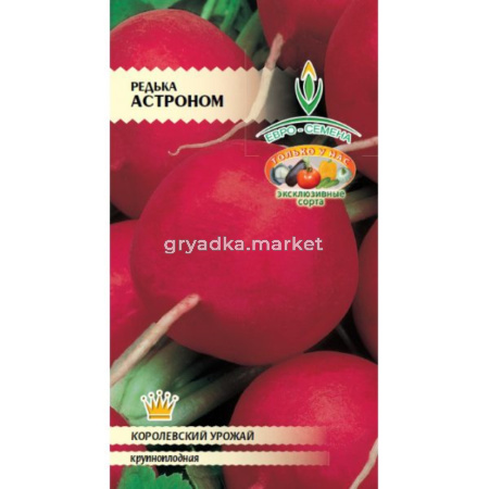 Редька Астроном круглая красная 1гр. Евро-семена