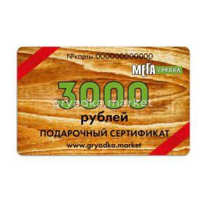 Подарочный сертификат 3000 руб