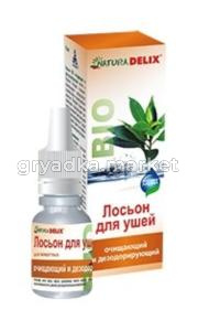 Лосьон DELIX NATURA BIO  ушной очищающий и дезодорирующий (1-12) 
