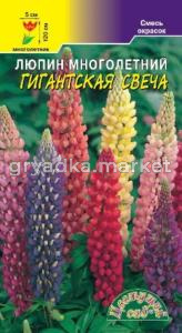 Люпин Гигантская свеча, смесь Цвет.Сад