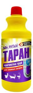 Средство д-очистки труб от засоров 1л Таран 2-12 БМ