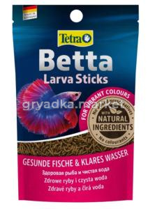 Корм д/рыб Tetra (ТЕТРА) Betta Larva Sticks д/петушков плавающие палочки пакет 5г /25